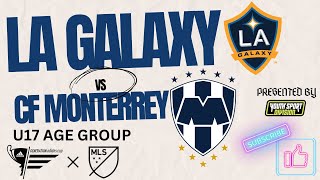 GA CUP 2024 CF MONTERREY VS LA GALAXY ACADEMY -TIED GAME GOES TO PENALTY KICKS -TWO KEEPER SAVES!!