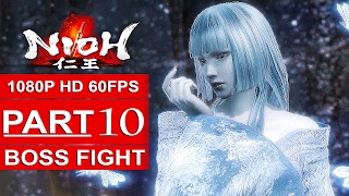 NIOH Gameplay Walkthrough Part 10 [1080p HD 60FPS PS4 PRO] - BOSS FIGHT - No Commentary