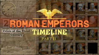 Roman Emperors Timeline Part II (Pertinax to Numerian)