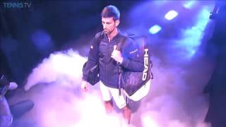 2016 Barclays ATP World Tour Finals exciting walk-on for Djokovic & Thiem