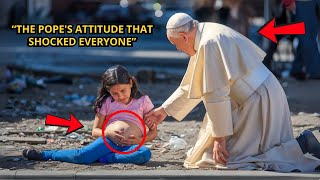 POPE FRANCIS FINDS A 13-YEAR-OLD PREGNANT GIRL ABANDONED BY HER FATHER, AND WHAT HAPPENS IS SHOCKING