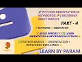 👉 Python Indentation Explained in Hindi | Avoid Errors in Python Code | Learn by Param