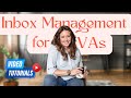 Virtual Assistant Training: Inbox Management