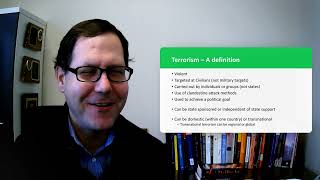 Terrorism - Definitions and Debates