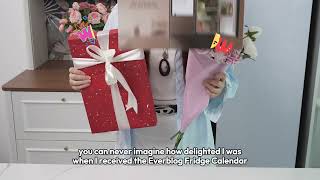Everblog Fridge Calendar – Magnetic & Cord-Free!