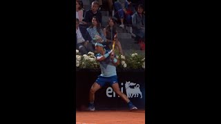 How Does Rafa Nadal Do THIS From THERE?! 😳