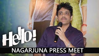 HELLO Movie Press Meet  | Media Interaction With Nag | Akhil Akkineni | Akkineni Nagarjuna