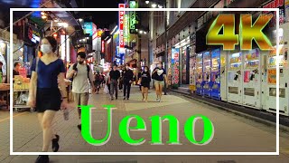 Japan tokyo night walk【ueno,okachimachi】-上野,御徒町-散歩-walking-2022