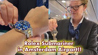 Bought a Rolex Submariner in an Airport! TAX FREE! Below RRP!