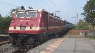 12980 Jaipur - Mumbai Bandra Terminus SF Express !!