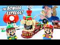 Super Mario LEGO the Bowser Express Train Speed Build Review