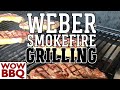 Grilling on the Weber SmokeFire - Steaks