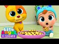 Yum Yum Cookies and Vegetables | Little Angel And Friends Kid Songs