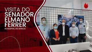 Visita senador Elmano Ferrer ao Hospital São Marcos