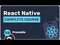 Complete React Native Tutorial #8 - Pressable Component