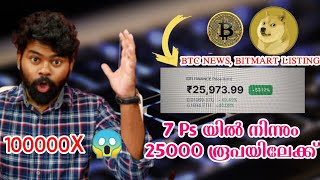 ഈ കോയിൻ 24hrs ൽ Pump ആയത് 100000X 😱 | Crypto Malayalam, Bitcoin News