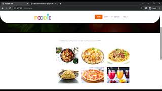 Online food ordering system using python django framework and MySQL database