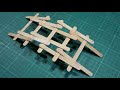 Leonardo da Vinci Popsicle stick Bridge #163