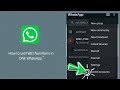 How to Use TWO Numbers in ONE WhatsApp (Official Method 2026)