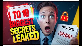 10 BIGGEST Secrets That Were Leaked - Must watch 2025