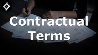 Contractual Terms | Contract Law | Full Lecture