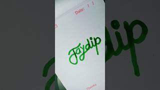 calligraphy Art 😍 || jaydip name in calligraphy Art || calligraphy Letter writing