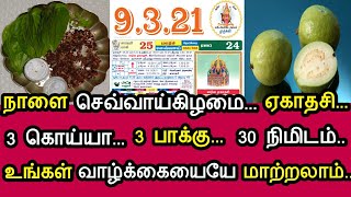 நாளை செவ்வாய்கிழமை அற்புத ஏகாதசி ! 3 கொய்யா..3 பாக்கு! 30 நிமிடத்தில் உங்கள் வாழ்க்கையை மாற்றிடலாம்!