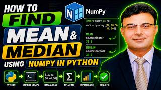 Find Mean & Median in Python Using NumPy | Easy Tutorial for Beginners