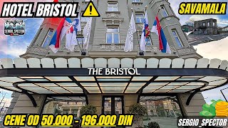 Hotel BRISTOL poznate cene noćenja od 15.01.2025, obilazak SAVAMALE, fasade i NOVA ULICA #beograd