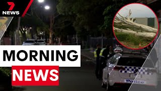 Teens shot in Melbourne, airport workers' strike, and QLD storm clean-up | 7NEWS