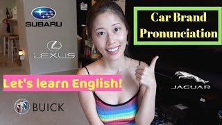 Let's Learn English!车品牌的英语发音|Car Brands Pronunciation in English