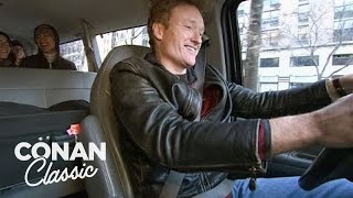 Conan Helps Out During The NYC Transit Strike | Late Night with Conan O’Brien