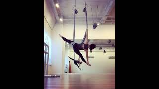 #플라잉요가 프론트벨트랩 시퀀스 #aerialyoga