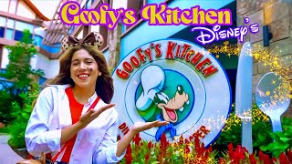 Goofy’s Kitchen Character Dining at The Disneyland Hotel | Visiting Pixar Place Hotel To See Inside!