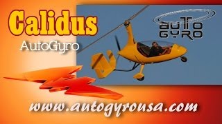 Calidus Autogyro from Autogryo USA aircraft review by Dan Johnson.