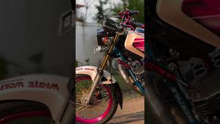 Yamaha Rx king show quality artistic built by KC CUSTOMS chennai (9677184462 Chandu) #rxking #rx100