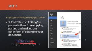 How to protect a Word document from copying, pasting and formatting.