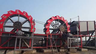 เครื่องล้างทราย washing sand machine0869387825