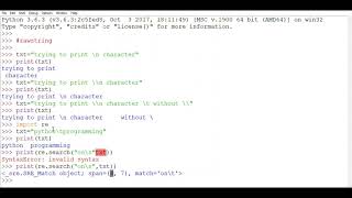 Python Raw String