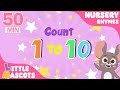 Count To 10 | Learn 1️⃣2️⃣3️⃣ + more Little Mascots Nursery Rhymes & Kids Songs