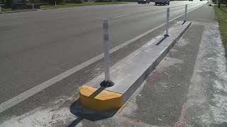 MoDOT halts work on Chesterfield curb bump out islands