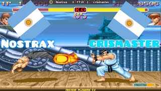 슈퍼 스트리트 파이터 2 터보 ➤ Nostrax (Argentina) vs crismaster (Argentina) Super Street Fighter 2 Turbo