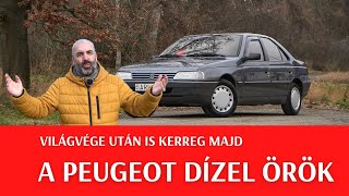 Peugeot 405 teszt: szívódízel motorral békés belépő a veterán autók világába