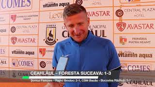 Ceahlăul – Foresta Suceava: 1-3