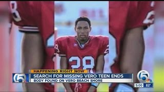 Search for missing Vero teen ends