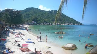 🔴 LIVE Crystal Bay Yacht Club Lamai | Koh Samui Beach Webcam | Thailand 24/7 | 1080p HD