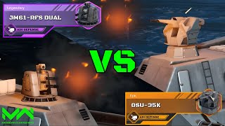 New AA JM61-RFS Dual (20mm) VS OSU-35K | Close In Weapon System Comparison | Modern Warships