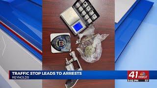 Two men arrested after traffic stop in Reynolds