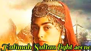 Haleema sultan fight scene. ertugrul ghazi short videos