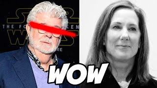 Kathleen Kennedy Says MOVE ON From George Lucas Star Wars WHAT THE...